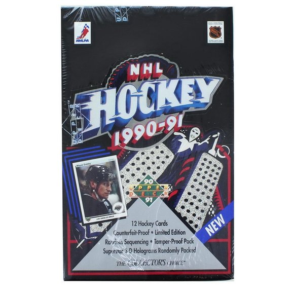 Upper deck Other - 1990-91 upper deck box of brand new hockey cards